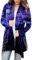 GFPGNDFHG Halloween Kostüm Sweatshirt Damen Cape Blazer Damen Rote Westen Bluse Sexy Damen Damen-Winter-Rundhals-Sweatshirt, Spleißen, Halloween-Geist, Bedruckt, langärmliger Pullover, Top-Pullover