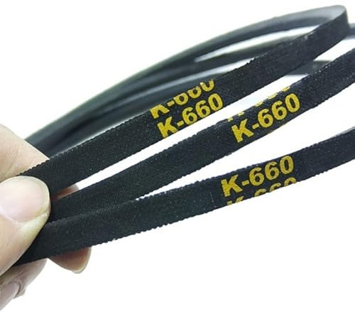 1 pz K660 K26 Trapano a colonna in gomma con trasmissione a cinghia trapezoidale Cinghia di trasmissione for trapano da banco
