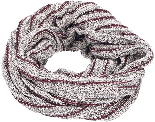 GURU SHOP Weicher Loop Schal, Magic Loopschal - Grau, Herren/Damen, Baumwolle