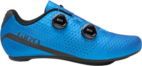 Giro Regime Rennrad Fahrrad Schuhe metallic ano blau 2024: Größe: 45