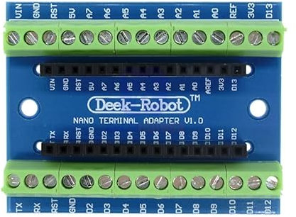 5 STK V3.0 3.0 Controller Terminaladapter Erweiterungskarte, V3.0 Terminaladapter Kartenerweiterung, einfache IO Shield Erweiterungsplatte für AVR ATMEGA328P