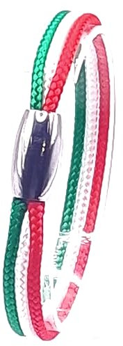 JoJewelry Damen Fan-Armband verschiedene Nationen mit Geschenkbox (Italien, 18.00)