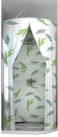Fiskenet Aqumotic - Tienda de campaña para ducha exterior, vestuario, 80-200 cm (verde)