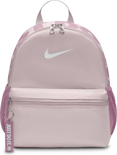 Nike Zaino Youth Brasilia Jdi Mini Backpack, Platinum Violet/Plum Dust/White, DR6091-019, MISC, Platinum Violet/Plum Dust/White, taglia unica, Young Athletes