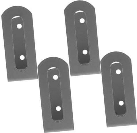 GRADENEVE 4pcs Wall-Mounted Keyboard Rack Keyboard Holder for Easy Installation Efficient Storage for Gaming and Office Use