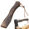 Manico per accetta da campeggio, manico in legno, manico corto per ascia corta, manico per ascia corta resistente, manico ergonomico, maniglia di ricambio per ascia da campeggio (26 x 3,8 x 1,3 cm)