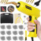 TAVADA 200W Saldatrice per Plastica,Kit di Riparazione Paraurti Auto con 900pcs 6 Tipo Graffette,Plastica Saldatrice Kit per la Riparazione Delle Parti di Plastica
