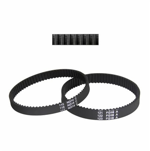 Vuzmode 1pc Geared Belt, for Dyson DC17, Upright Vacuum Cleaner Synchronous Conveyor Home Appliance Spare Parts Rubber Vacuum Cleaner Belt(Width 8mm x 1)