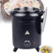 JOSBY Marmite à Soupe Chaude 10 L, marmite électrique 400 W, avec Couvercle à charnière en Acier Inoxydable, température contrôlée de 30 à 80 °C, mijoteuse électrique, pour buffets et fêtes