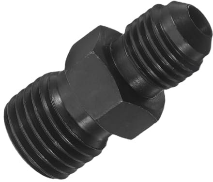 Sosoport Connettore Rapido per Tubo Carburante Adattatore Acciaio Carbonio per Alta Pressione Raccordo Sgancio Rapido per Linee Idrauliche e Pompa Olio Prestazioni Senza Perdite Facile da