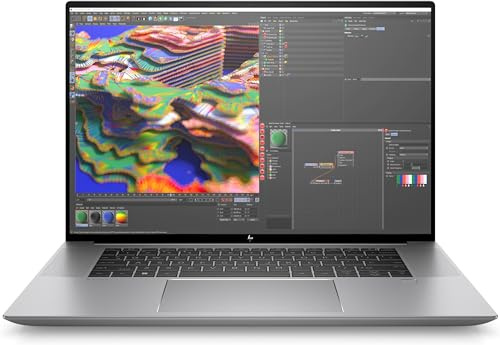 HP ZBook Studio 16 G9 16” FullHD+, i9-12900H, NVIDIA RTX A2000 8GB, 2TB PCIe Gen 4.0x4 NVMe, 32GB DDR5, vPro, FPR & SD Card Reader, WIFI 6E & Bluetooth 5.3, UK Backlit Keys Windows 11 Pro (Renewed)