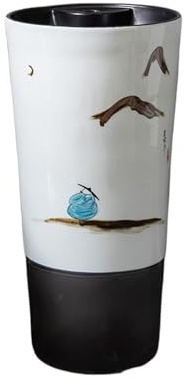 Lavabo sur pied en céramique avec robinet et drain – Élégant lavabo de salle de bain sur pied, évier de jardin pour décoration d'intérieur moderne et installation facile