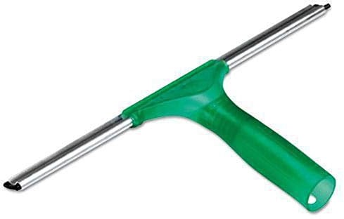 Unger Window Wiper, Stainless Steel Rubber, Green/Silver, 30cm Größe