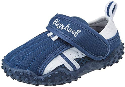 Playshoes Unisex Kinder Aqua-Schuhe Sportiv, Blau (Marine 11)