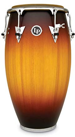 Latin Percussion LP Classic Model Wood 12-1/2 Tumbadora - Matte Sunburst/Chrome