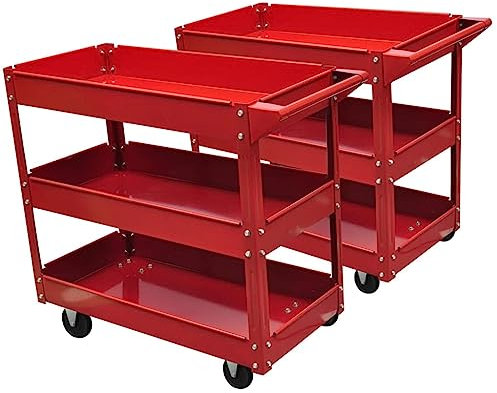 vidaXL 2X Werkstattwagen Werkzeugwagen Rollwagen Montagewagen Transportwagen