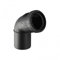 Geberit Silent-PP 390223141 – di scarico curvo con manicotto, 67,5 °, DN 50