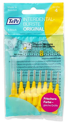 TePe Interdental Brush Yellow 0.7 mm 1 Pack of 8