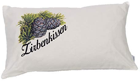 Zirbenkissen Zirbe 30x50 cm befüllt mit Zirbenspänen aus Zirbenholz