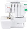 Janome 4 Faden Overlock 644 D - für Einsteiger entwickelt | professionelle Säume und variable Stichbreite | Regler zum schnellen Umschalten von Overlock auf Rollsaum | automatische Fadenspannung