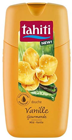 Tahiti - Standard Vanilla Shower Gel 250ml - Lot of 4 - Price Per Lot - Fast Delivery