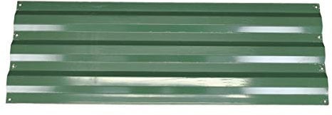 Selections Green Metal Raised Vegetable Flower Bed Side Panel