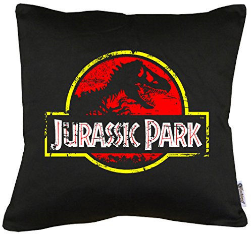 TShirt-People Jurassic Park Distressed Logo Kissen mit Füllung 40x40cm