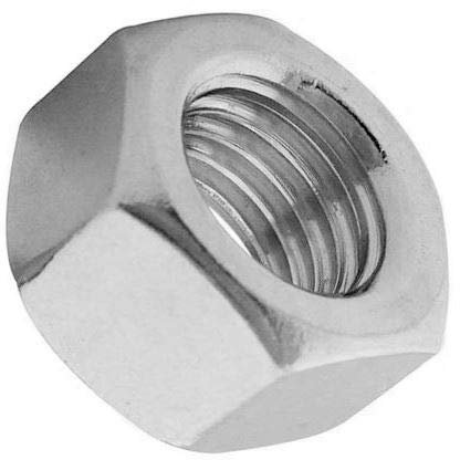 DewTec / 10 Stück - M8 - Sechskantmuttern DIN 934 / ISO 4032 - Edelstahl A2 (V2A) 8mm