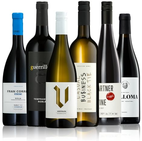 GEILE WEINE Weinpaket WINTERWEINE (6x 0,75l) Bester Rotwein und Weißwein für die kalte Jahreszeit