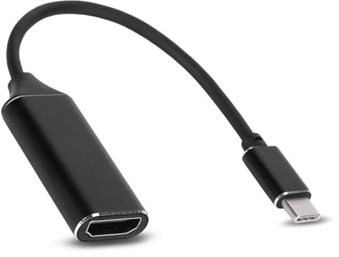 Fdit Adattatore TV Via Cavo da USB-C a HDMI AV Tablet per Telefono Cellulare HDTV per OS X Notebook Air PRO/Matebook/ S10 S9
