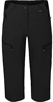 Bergson PORI Capri | Damen 3/4 Wanderhose - Robust & elastisch Damen 3/4 Wanderhose, Normalgrößen, Supra Stretch 4-Wege-Stretch, reißfestes Ripstop-Gewebe, wasserabweisend, weicher Komfort-Bund, inne