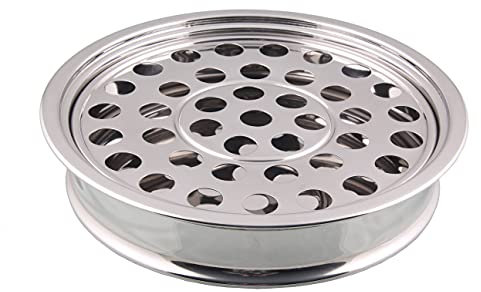 Communion Ware A Holy Wine - Bandeja para servir vino - Acero inoxidable (plata/espejo)