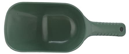 Plastic Scoop, Food-Grade PP Bait Throwing Spoon Baiting Spoon Compost Scoop 24*9. 3*5. 5cm garden scoop with Convenient Hanging Holes for Outdoor Fishing