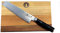 Kai Shun Tim Mälzer Minamo Santoku TMM-0702, 18 cm Klinge aus Damaststahl + 30x18 cm Eichenbrett aus Fassdaube
