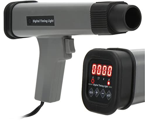 Yctze Lampe Stroboscopique D'allumage 12 V Affichage Numérique Inductif Testeur de Pistolet de Distribution de Moteur à Essence Vérification de Synchronisation Portable pour Outil de Réparation Marine