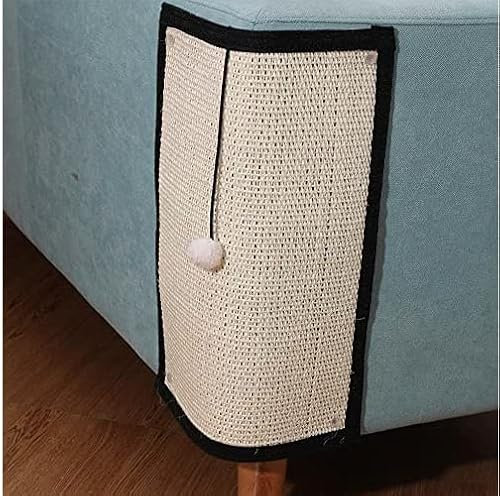 2 Stück Kratzmatte für Katze Kratzkissen Katze Sisalteppich Schutz Möbeln Kratzteppich Pfotenpflege Kratzpappe Rutschfest Katzenboden Katzenkrallen Sofa Kratzbrett Wand Kratzfesten Schutzfolie