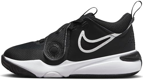 Nike Jungen Team Hustle D 11 Sneaker, Black White, 38.5 EU