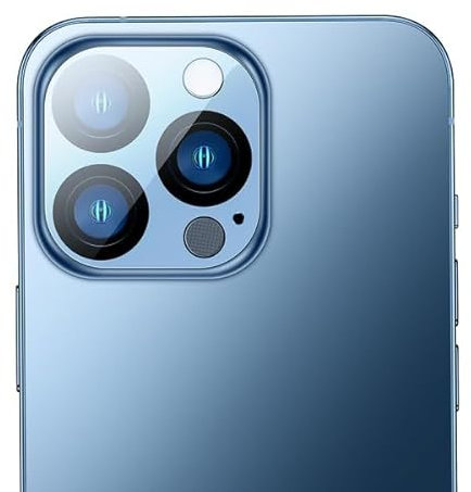 Baseus Kamera-Objektivschutz für iP 14 Pro, 14 Pro Max, 0,3 mm, transparent, 2 Stück
