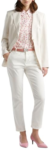 United Colors of Benetton Giacca 2YFWDW01X, Panna 0Z3, 42 Donna