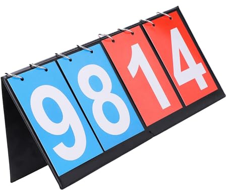 Leopacat Anzeigetafel, Punktezähler, 4 Digit Flip Sport Anzeigetafel