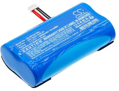 5200mAh Battery For Eufy Security C210 SoloCam, 2K Wireless Door Camera, SW18650 34M 2P,