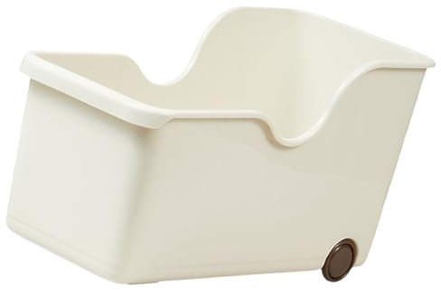 Boîte de rangement de cuisine avec récipient de rangement pour casseroles, couvercle et assiettes, support de toilette de salle de bain