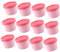 TOVINANNA 12pièces Pots De Crème Vides Avec Couvercles Contenants Réutilisables Pour Masques Crèmes Et Soins Cosmétiques