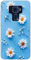 Coque en plastique rigide compatible avec Asus Zenfone 3 (Ze520Kl), motif fleurs