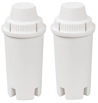 GUYTRM Water Filter for Brita Water Filter, Brita Pitcher Filter Standards Grand, Lake, Wave Classic 35557, OB03, Mavea 10700 lingli(2 Pcs)