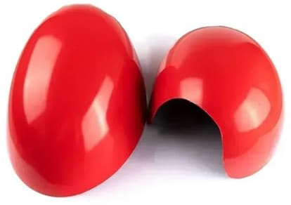 GVGFKPKZAY Coques De Rétroviseurs Rabattables Automatiques/manuelles pour M&INI C&OOPER R55, R56, R57, R58, R59, R61, R60 Countryman Coque de rétroviseur(E,Manual Folding)