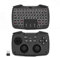 GNURBDILFO RK707 2.4GHz Wireless Portable Game Controller Keyboard Mouse Combo Turbo Function for PC/Raspberry Pi2/Android TV