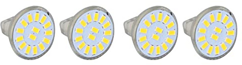 Haofy 15 LED MR11 Spot-Glühbirne 5 W 500 Lm – 360-Grad-Wärmeableitung und Augenkomfort für Schienenbeleuchtung, Wohnzimmer, Landschaft und Außenbereich (Warmes Weiß)