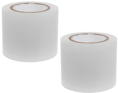 FONDOTIN 2 Rollen Folienklebeband Transparent Gewächshausfolie Klebeband Gewächshaus Reparaturband Transparent Dacheindeckung Für Gewächshäuser Gewächshaus-reparaturband