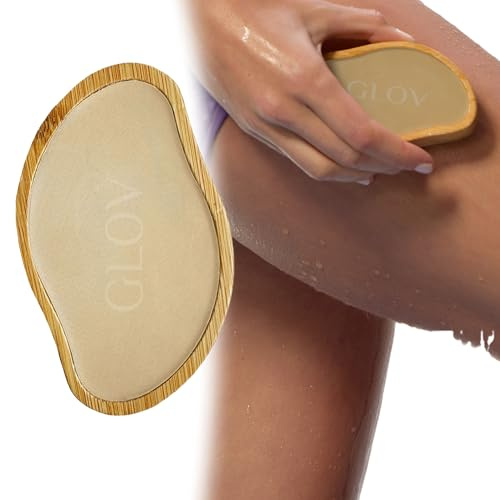 Glov Velvet Nano Touch Fußfeile und Hautpflegegerät 2-in-1 Sanfte Haarentfernung Totzellen Entfernen Portable Hautschonend Kosmetikfrei für Glatte Haut Reisegröße